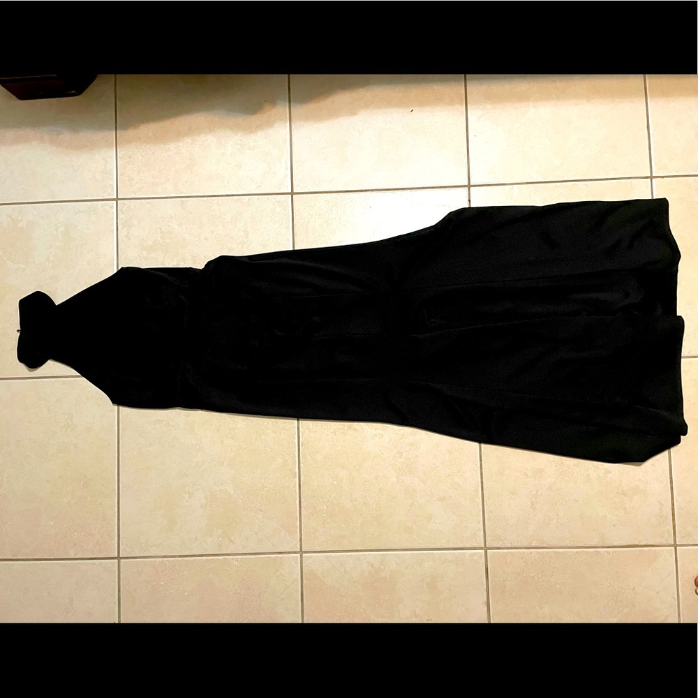 Long formal black dress